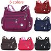 6 Colors Waterproof Nylon Bag  Women Single Shoulder Bag Crossbody Bag