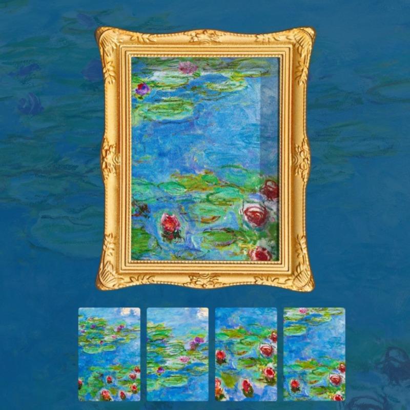 Vincent Van Gogh Paintings Fridge Magnets Sunflowers Impression Sunrise Starry Night Fridge Stickers Home Decor Wedding Gifts
