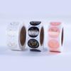 500Pcs 2.5Cm3.8Cm Gold Thank You Stickers Round Label For Small Business Baking Packaging Wedding Gift Sealing Stickers Decor