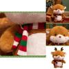 Cute Christmas Teddy Bear Plush Toy Cartoon Style Santa Claus Christmas Reindeer Snowman 25cm/38cm 0.15kg/0.37kg