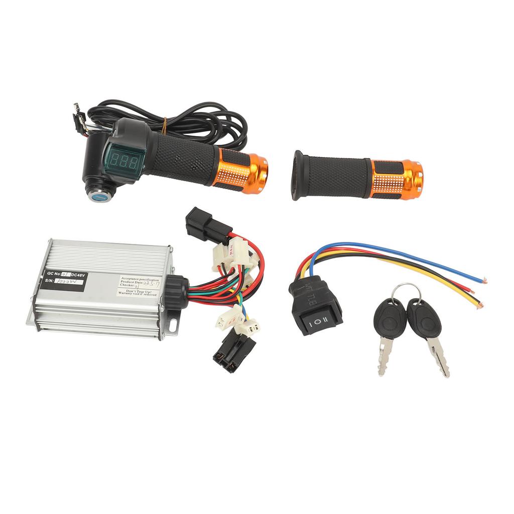 48V 1000W Electric Bike Controller 20A Reverse Switch Universal Electric Scooter Bicycle Throttle Grip Electric Bike