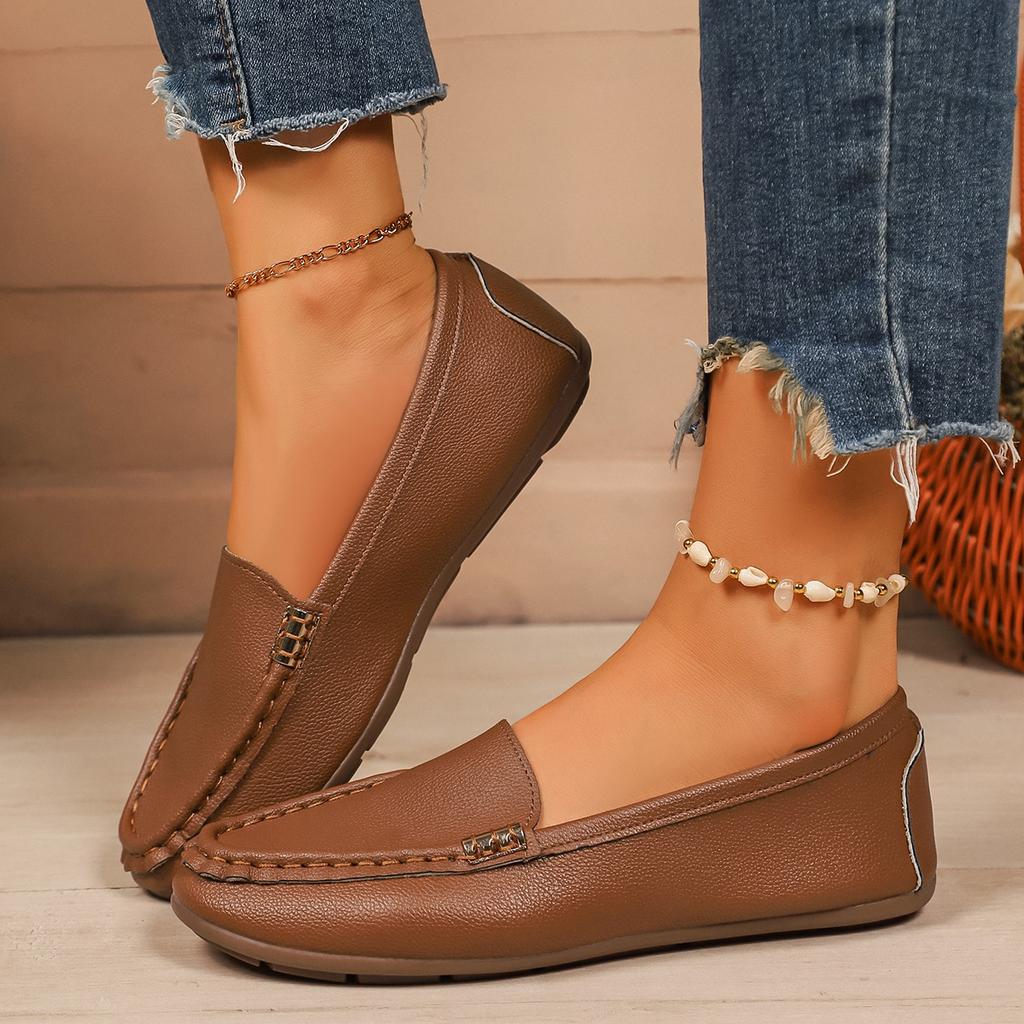 Fashion Women Loafers Outdoor Lightweight Shoes for Women Comfortable Casual Sneakers Slip On Ballet Flat Shoes Women Zapatos De Mujer