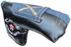 Denim Golf Putter Cover with Magnetic closure for Pin Type