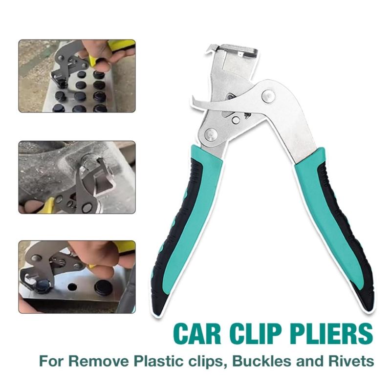 Professionelles Edelstahl-Ergonomisches Auto-Türverkleidungs-Clip-Entferner-Zangen-Set Für Auto-Innenraumreparatur Und -Modifikation