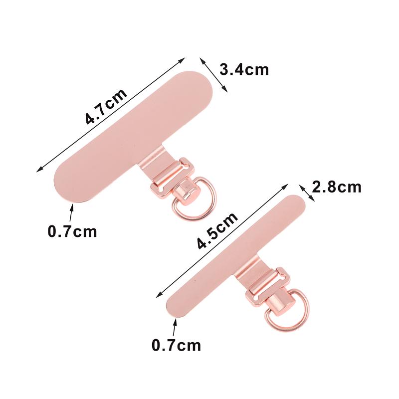1Pcs Metal Phone Lanyard Gasket Patch Detachable Mobile Phone Rope Card Clip Universal Anti-Lost Phone Strap Holder Adapter