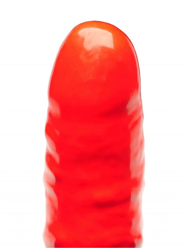 Red Inflatable Dildo 16 X 4.5cm - MK Toys - Dildos
