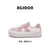 Augustus Dengde Training Shoes Women's 2025 Summer New Thin Casual Sports Board Shoes New Chinese Satin White Shoes