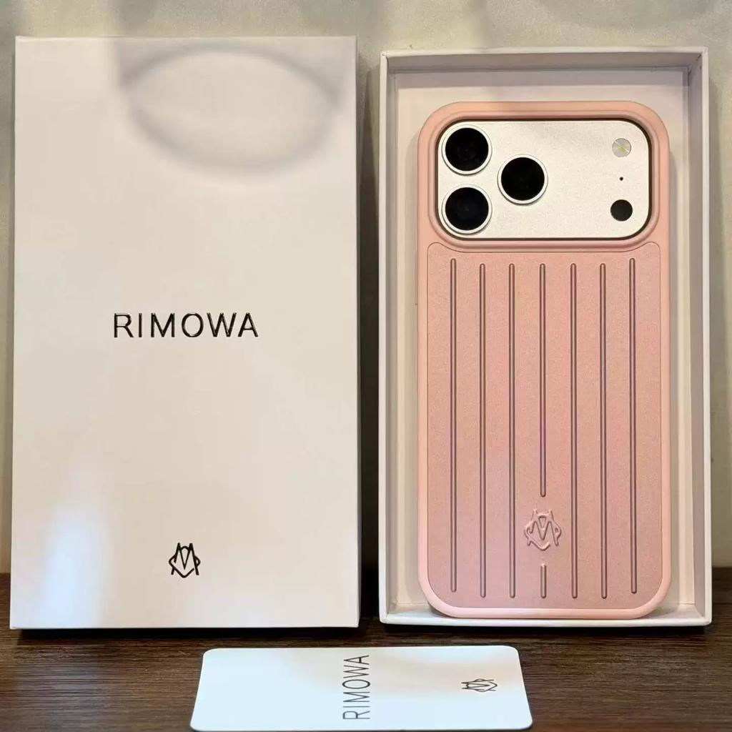 Carcasă Metalică din Aliaj de Aluminiu cu Design de Bagaj de Lux pentru IPhone 18 Pro Max 17 16 15 14 Spate cu Striuri Ondulate 3D Bumper din Silicon cu Cutie de Cadou