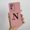 For oppo A94 5G Case OPPO Reno5z Reno 5z F19 Pro Plus Cute Letters Square Phone Case CPH2211 CPH2211 Shockproof Back Cover case
