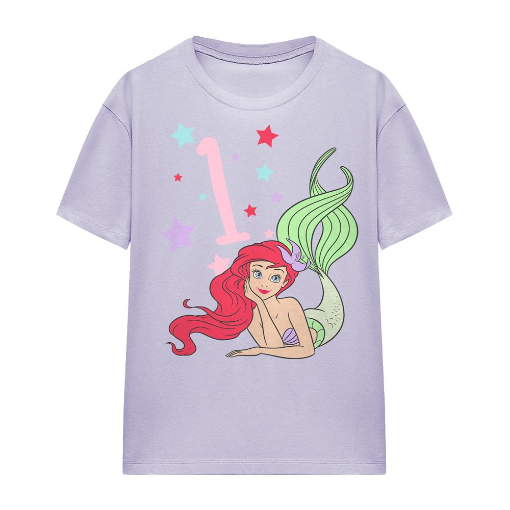 The Little Mermaid Womens/Ladies Ariel 1st Birthday T-Shirt