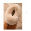 Imitation Suede Velvet Package with Large Hair Mouth Shoes, Men and Women Couples Thick-soled Padded Shoes, Snow Boots