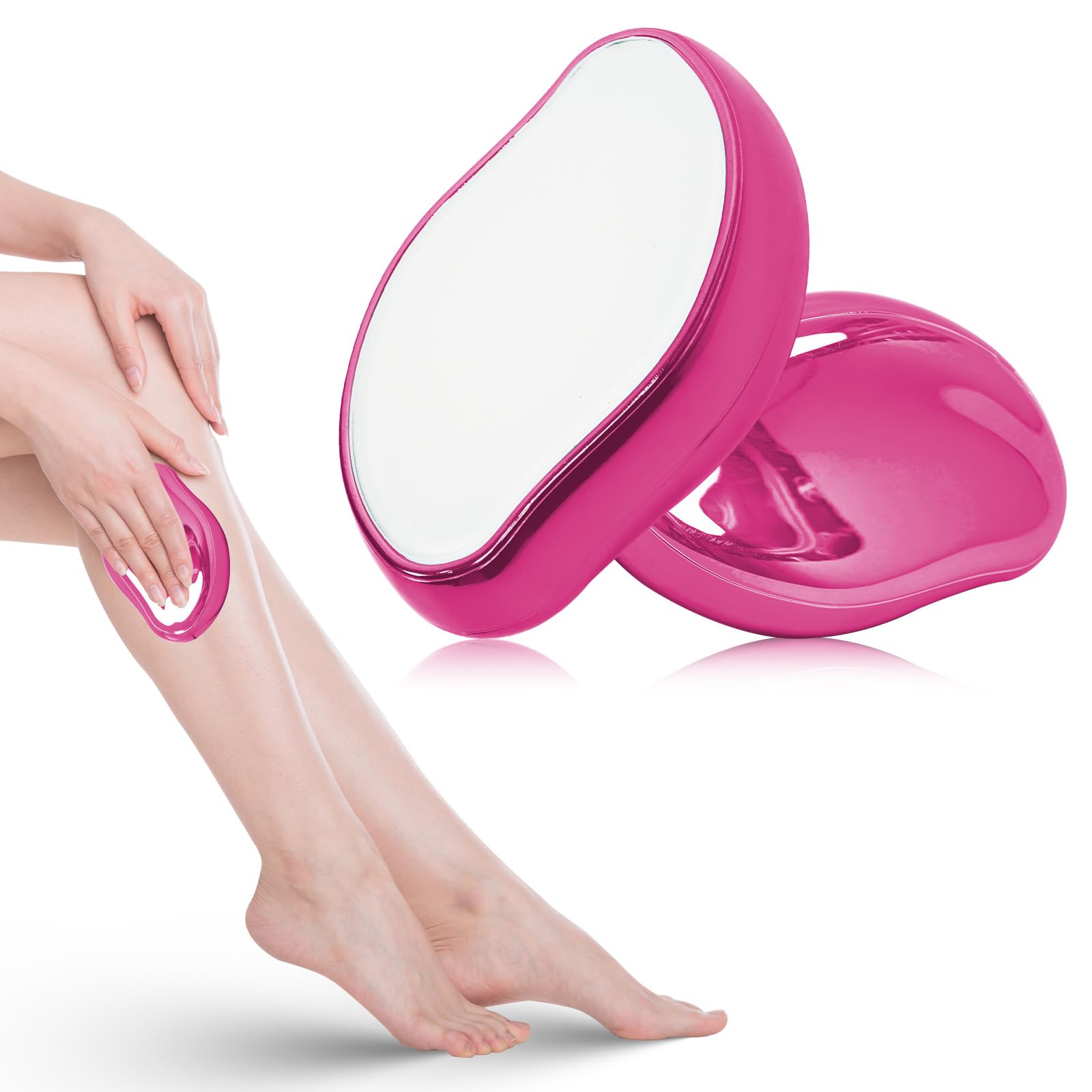 

just remove hair removal glass easy hair removal perfect for the whole pink Epilator, rub, hair, shave, rub, pad, remover, tool, skin-friendly розовый
