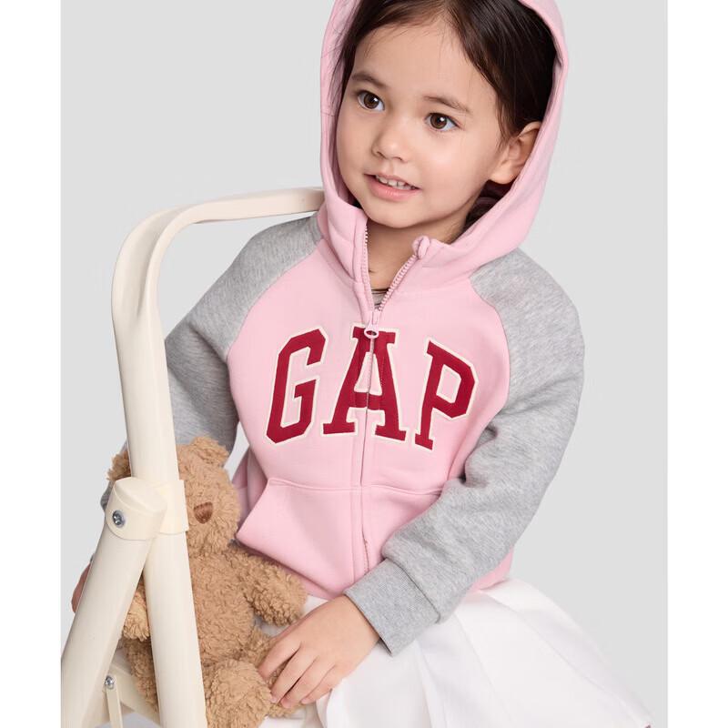 Gap Toddler Girls' Embroidered Fleece Hoodie
