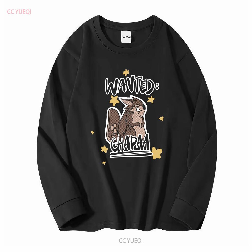 SÖKES Chapaa Palia-inspirerad fanart Söt retro T-shirt Merch långa eller korta ärmar vintage Tvättad Casual Topp För vardagsbruk