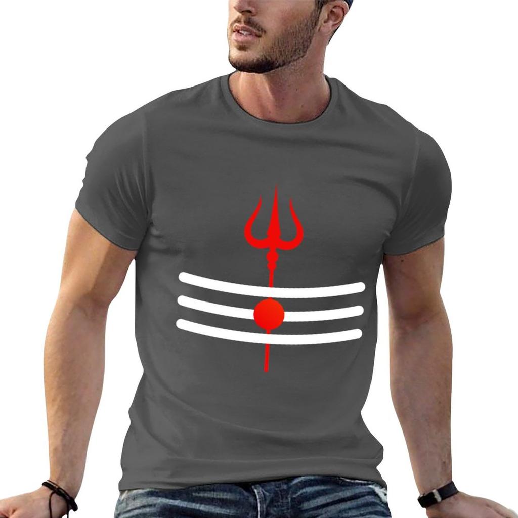 Neues Shiva Trishul T-Shirt Grafik-T-Shirt T-Shirts Sweatshirt T-Shirt Mann T-Shirts für Männer Grafik