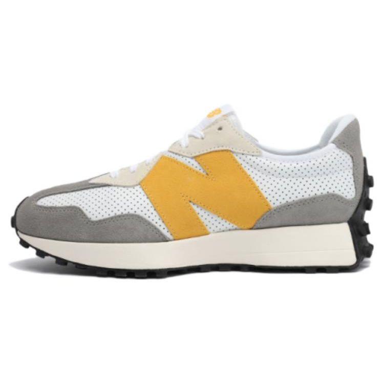 New Balance 327 White Grey Yellow JD Exclusive Unisex Sneakers MS327JMA 37