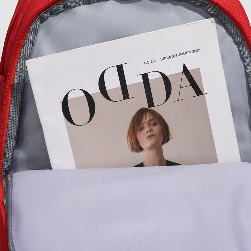 Nylon Backpack Commuter Student Schoolbag Outdoor Solid Color Backpack