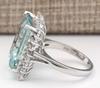 Ring Inlaid With Lake Blue Zircon Ring Jewelry Copper Jewelry