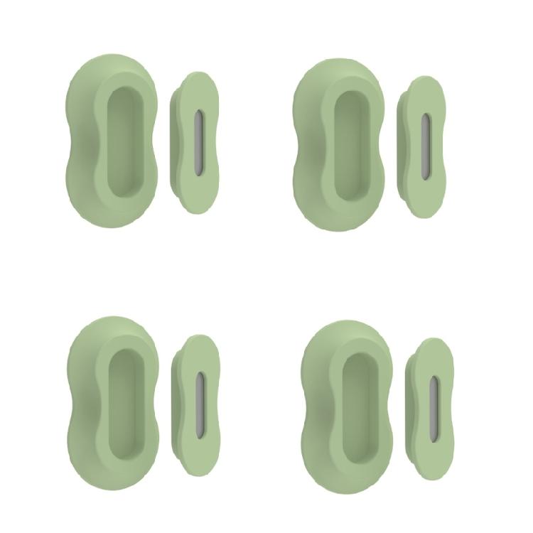 Multifunktionell Magnetisk Fjärrkontrollhållare Silikonklistermärke Anti-fall Skydd Perfekt för Släta Ytor