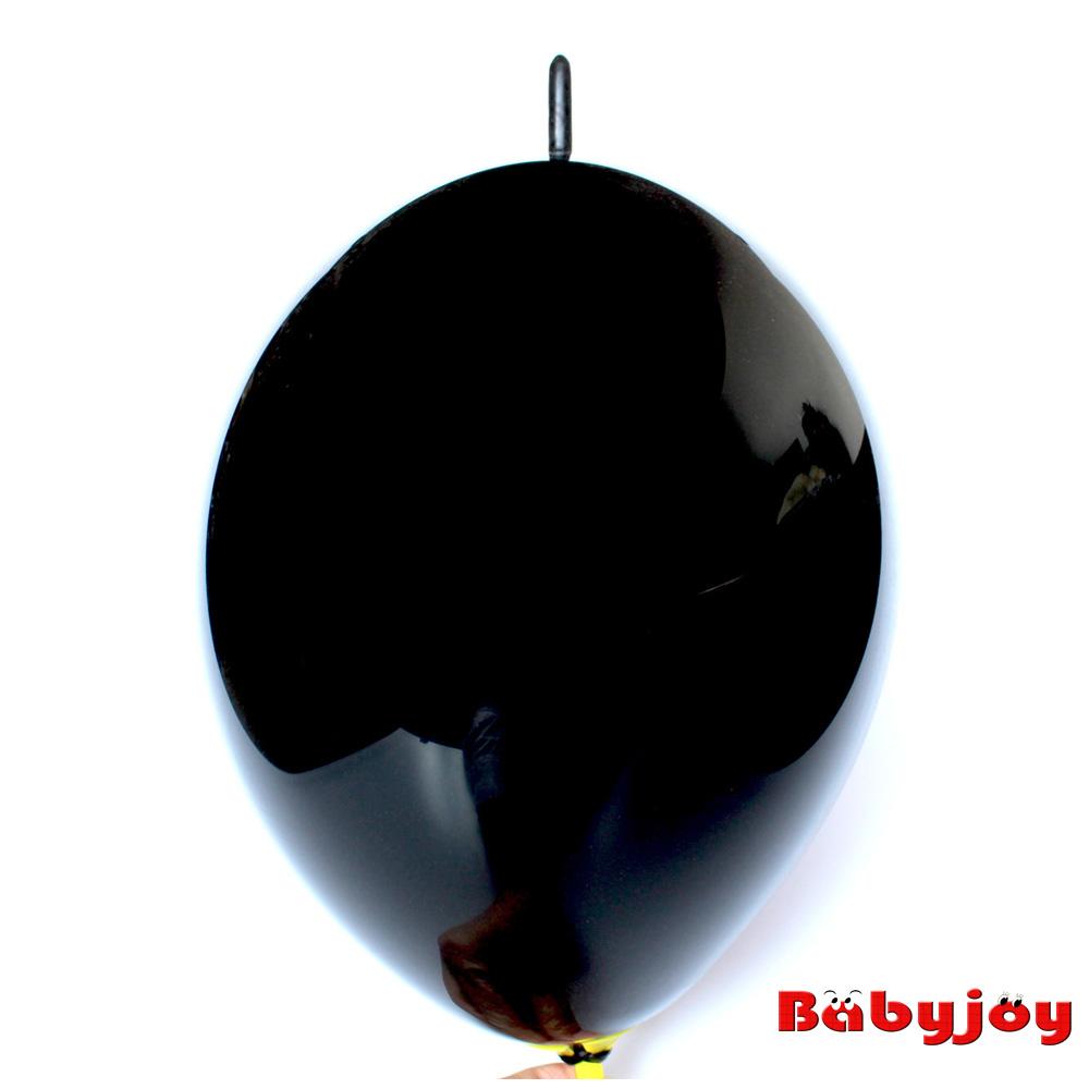 Factory Direct High Quality 10 Inch 2.4g Black Tail Balloon, Easy to Connect 10 inch чёрный