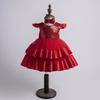First Birthday Princess Dress - Girls' Mesh Puff Skirt Costume for Kids, Summer Wear