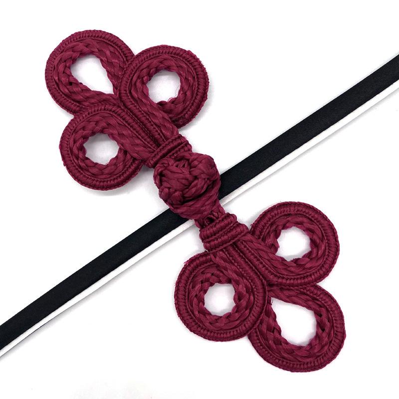 

Китайские лягушки ручной работы, застежки-пуговицы, узелки для костюма Cheongsam Tang, винтажные декоративные пуговицы для шитья своими руками