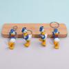 Anime Figure Donald Duck Keychain Action Backpack Key Chain Decoration Collection Statue Toy Birthday Gift Poseable Articulated Scale Detailed Movable