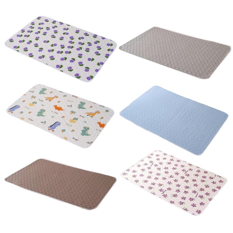 Ecological Cotton Incontinence Pad for Elderly Adults Bedwetting Prevention Backing Reusable Household Bedding Accessory