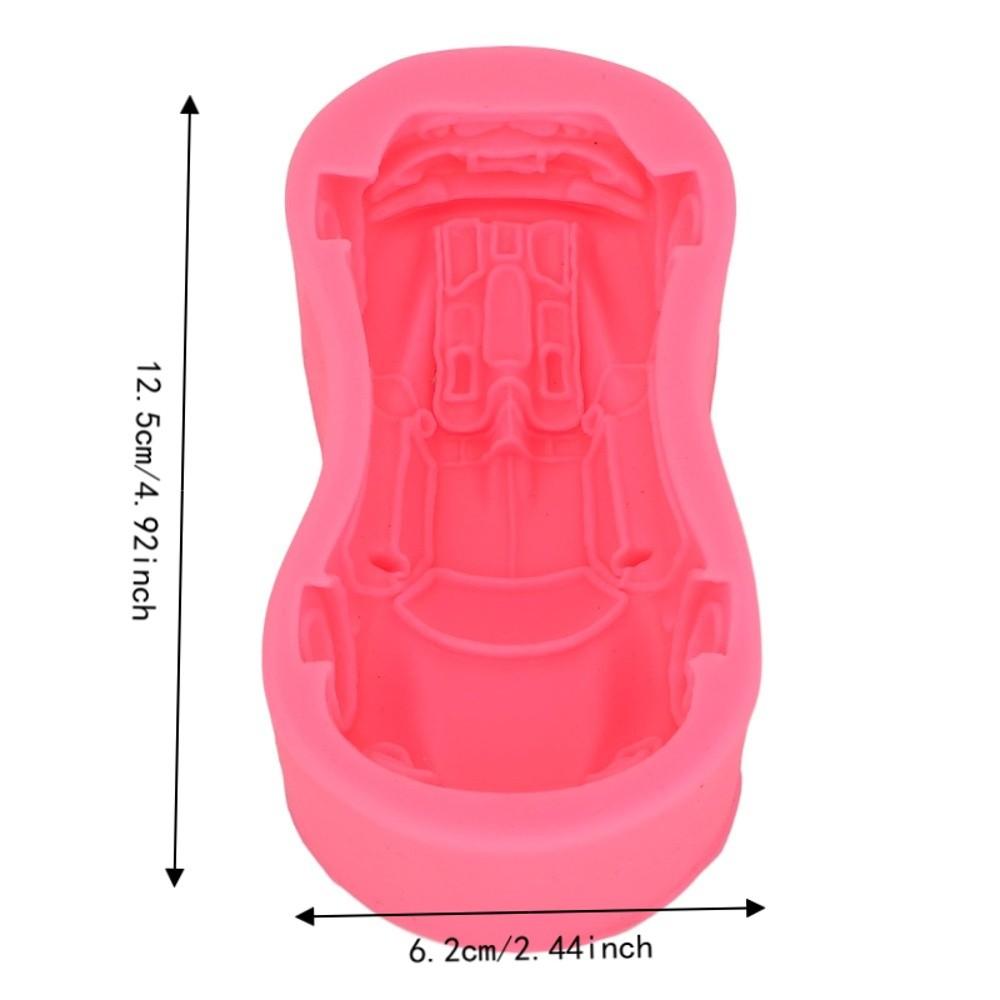 1pcs Non-Stick Design Silicone Cake Mold 3D Shape 3D Fondant Mold Racing Car Mold For DIY Crafts