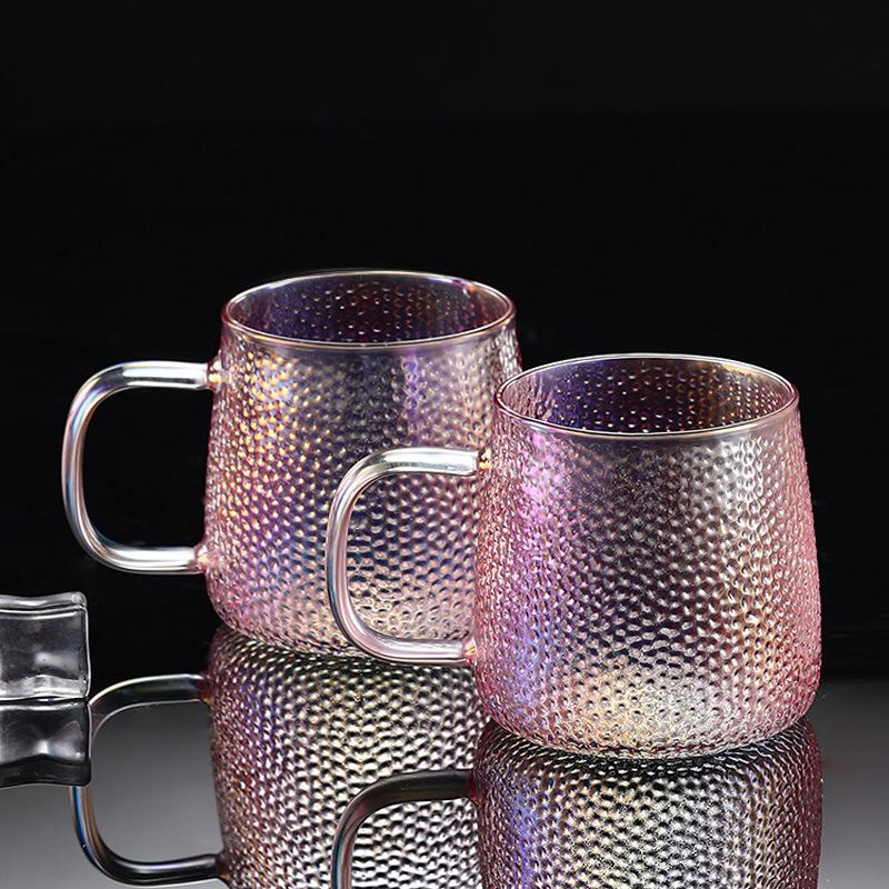 Electroplated Colorful Glass Pot Heat Resistant Glass Teapot for Tea In a Cup Teapot With Infuser Kettle Pu Erh Gaiwan Set Pots
