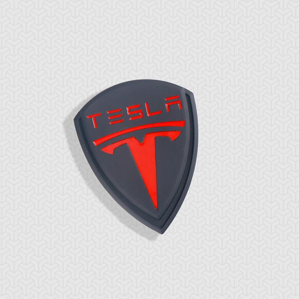 Autosticker 2025 Nieuwe Tesla 3D Metalen Schild Styling Autostickers Auto Carrosserie Kofferbak Decoratieve Stickers Voor Tesla Roadster Model 3 Mode