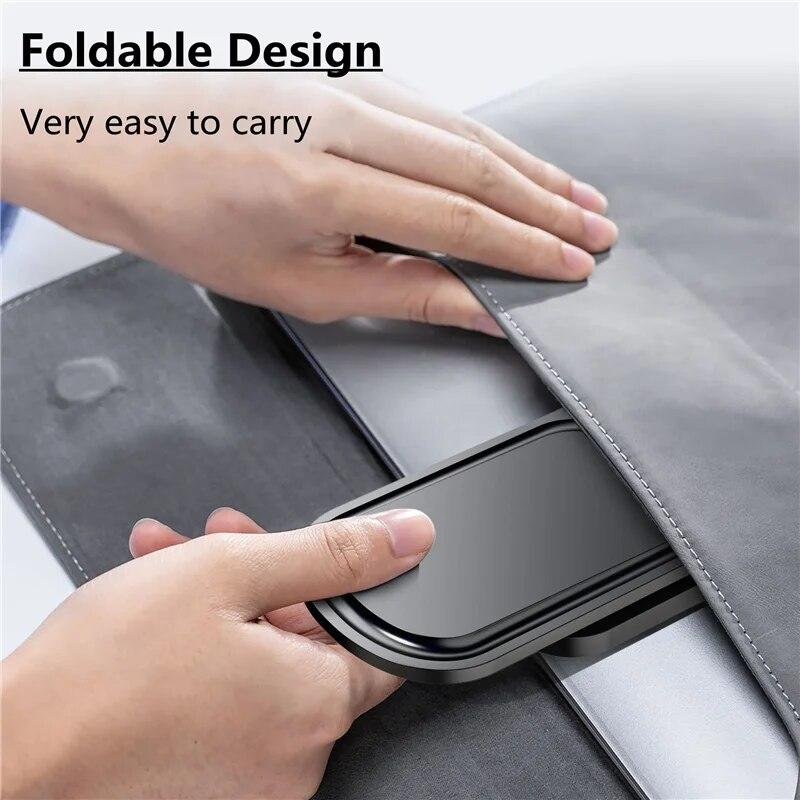 Foldable Wireless Charger Stand Pad Desktop Phone Chargers Holder Induction Fast Charging Station Dock for iPhone Samsung Xiaomi