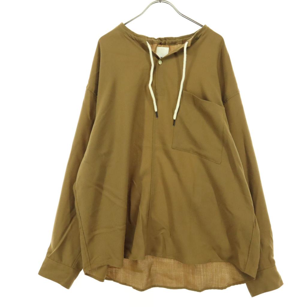 KURO Made In Japan Long Sleeve No Color Shirt 1 Brown Men's Used