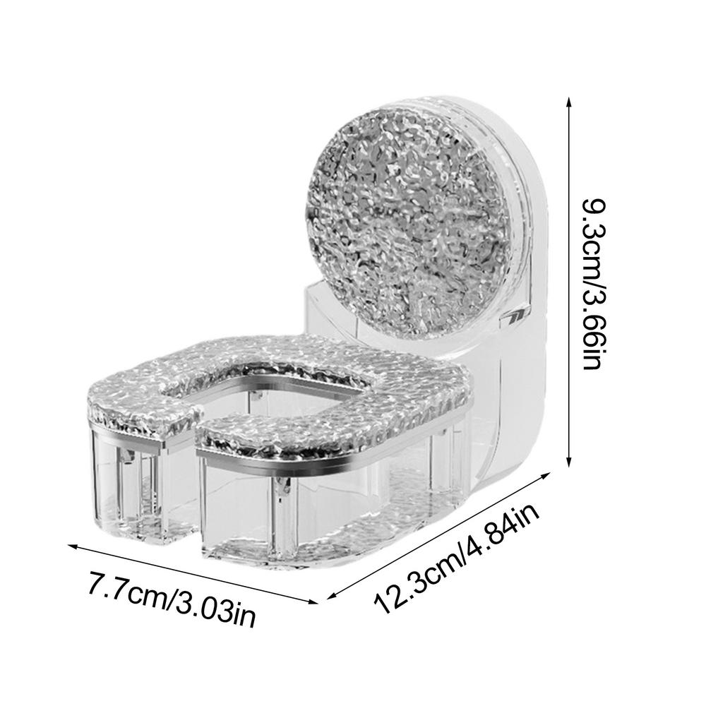 

Настенный держатель для фена на присоске, органайзер для парикмахерских инструментов, держатель для фена для ванной комнаты, многофункциональная полка для хранения серебряный