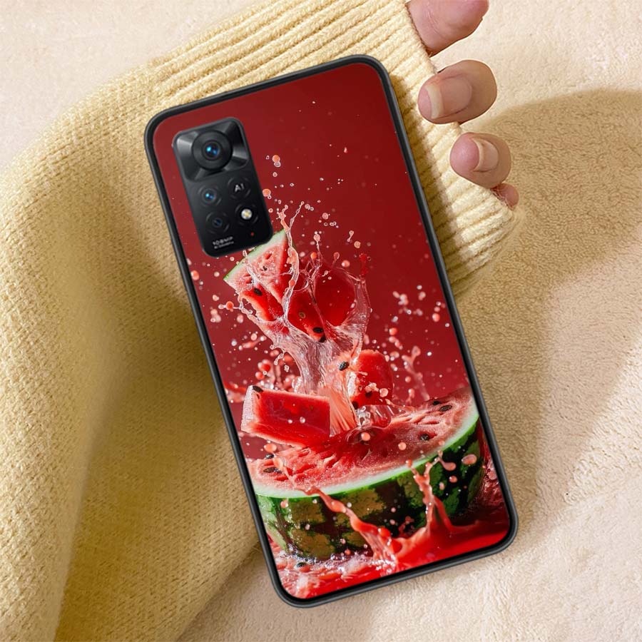 Watermelon Summer Fruit Phone Case For Redmi 13C 14C Note 14 13 Pro Plus 5G 12 12C 10A 10C 10 9A 9C 9T 9 8 8A K70 Pro Cover TPU