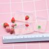 Flexible Silicone Mini Strawberry Mold For DIY Resin Casting Crafting Tiny Decorations Handmade Jewelry And Craft Items
