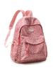 Zaino retrò con stampa leopardata zaino grande capacità moda tendenza strada coreana zaino versatile zaino per studente di scuola media