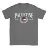 Couple T Shirt Palestine Jerusalem Flag EST 1988 TShirts Summer Tee Shirt Y2K Casual Pattern 100 Cotton Clothes Birthday Gift