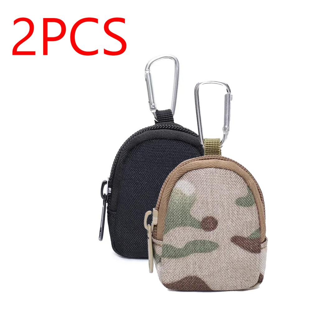Tactical Wallet Pouch Small Portable Coin Key Pocket For Hunt Waist With Clip New Outdoor Sports Accessories Men's Bag EDC Purse