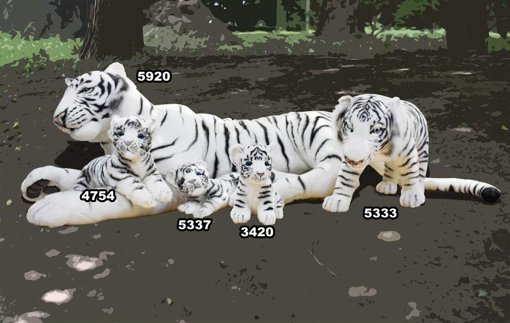 HANSA White Tiger 145cm Acrylic No.5920