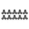 10PCS 3 Way Pipe Fittings PVC Plastic Right Angle Tee Corner Connector 20mm Inner Diameter