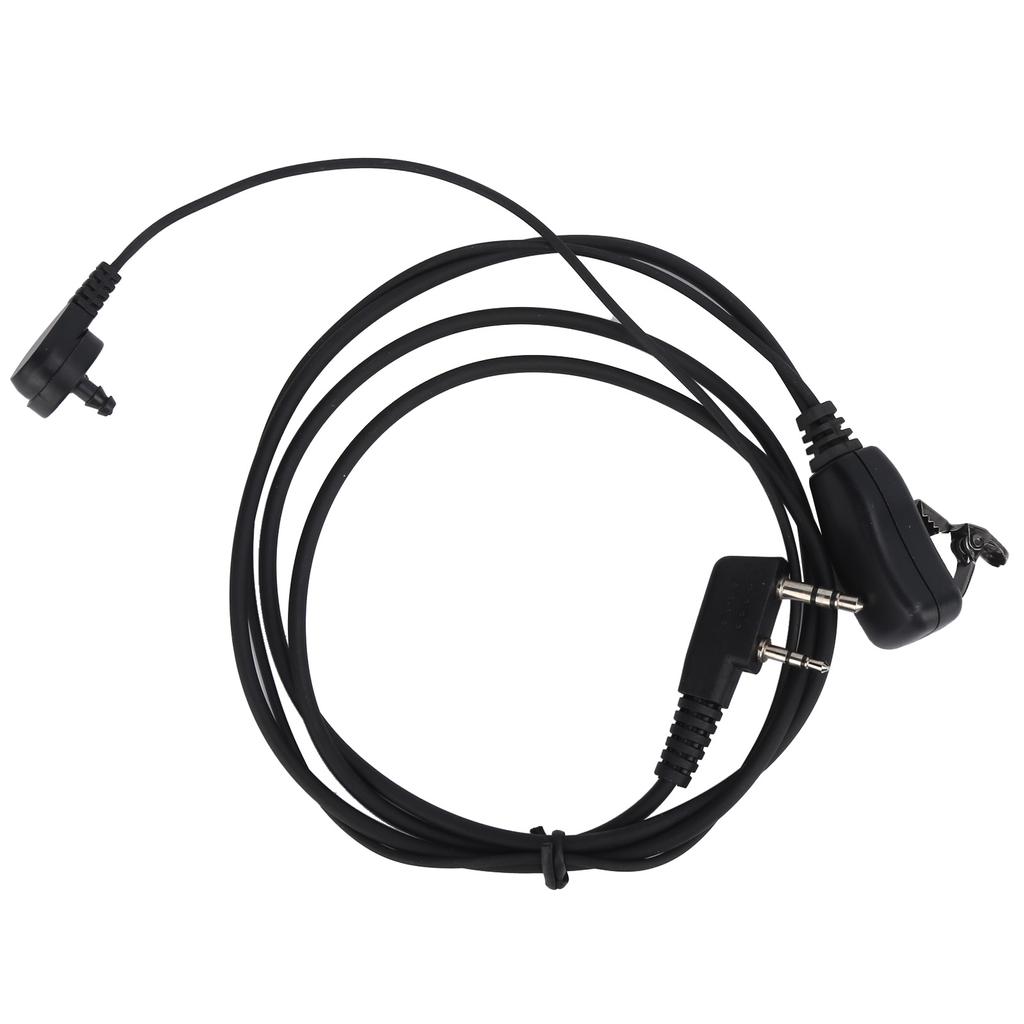 Walkie Talkie Earpiece Durable Denoise Headphone with Earplug Air Duct for Baofeng UV5R