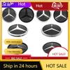 XCCWN1 New C200 E200  For Mercedes Benz For Mercedes Benz Silver And Black Front Grill Newest 3D Style Emblems W176 W246 W205 W212 W207