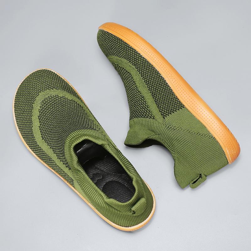 

Мужская обувь Широкая обувь босиком для мужчин Уличные минималистичные кроссовки для ходьбы Дышащая удобная обувь больших размеров 39-46 Черная обувь 46 зелёный