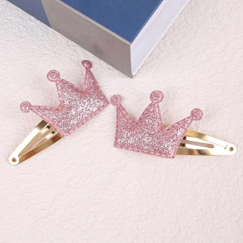 Sequined Casual Barrettes Hair Clip Bowknot Sweet Star Flat Clip Hairpin Star Bowknot 2000s Hair Clip for Bunches