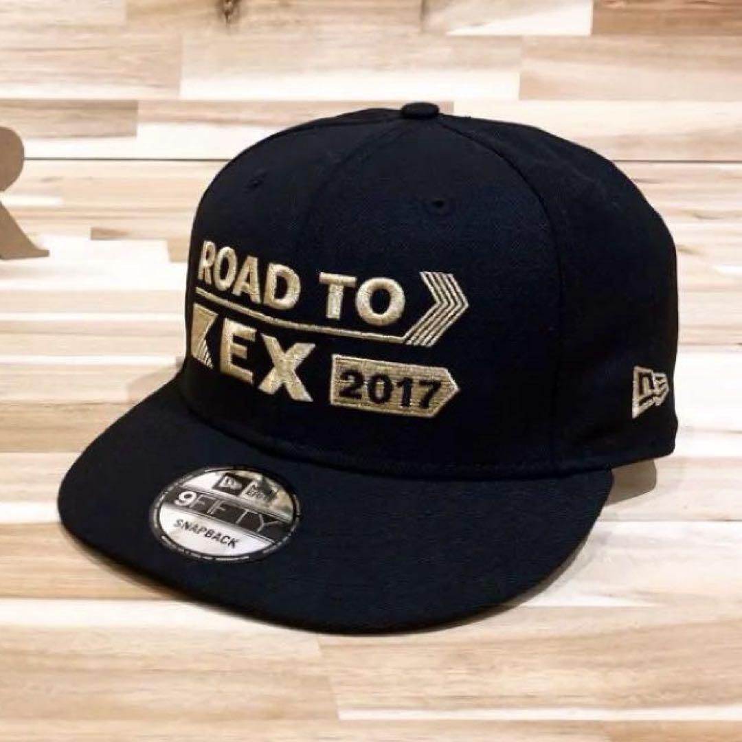 

[USED] Extremely Rare New Era ROAD TO EX Winner Limited Edition Cap with Black and Gold Band