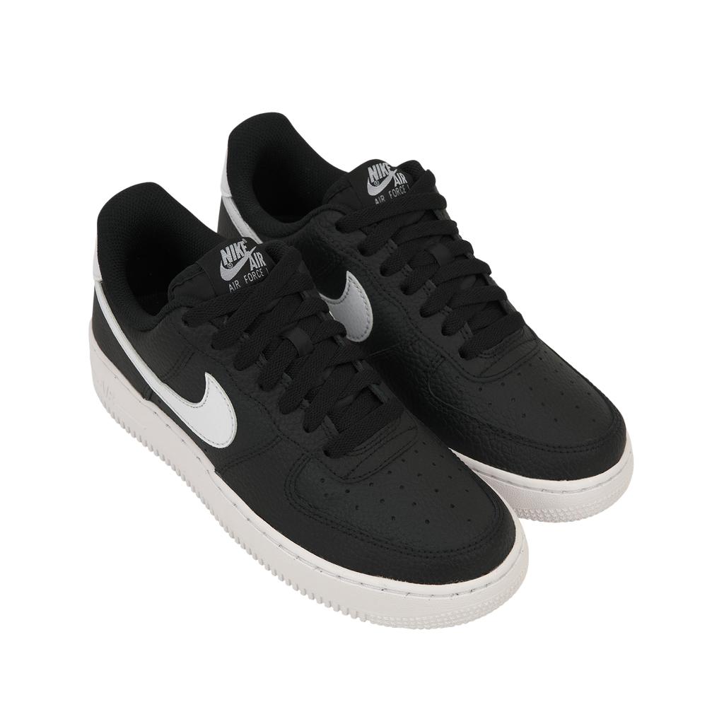 Nike Air Force 1 07 Siyah Beyaz Eskitilmiş Erkek Spor Ayakkabı CT2302-002