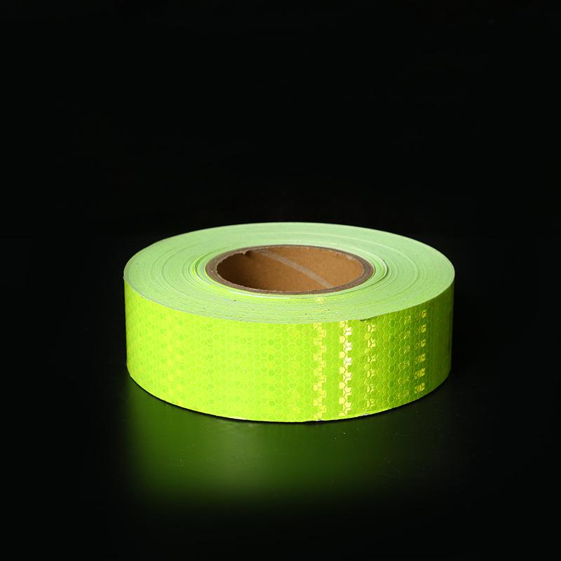 Solid Color High-Intensity Reflective Safety Tape for Anti-Collision & Traffic Warning