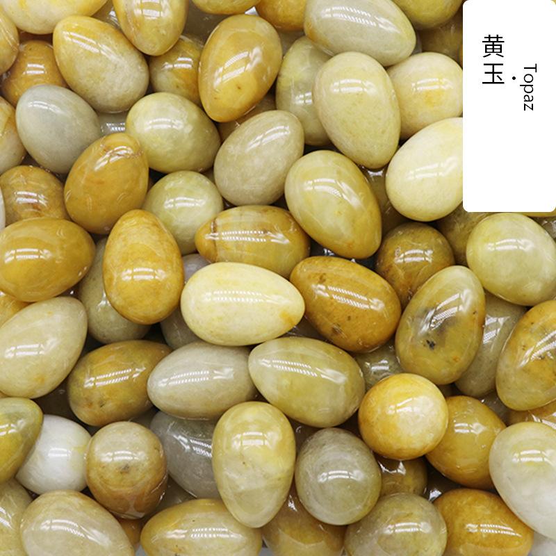 1 ks Vejcovitý 30mm Křišťálový Jadeit Malé Vejce Těžební Ptačí Vejce Kámen Velikonoční Barevné Vejce Přírodní Křišťálový Kámen Sádrové Dropshipping