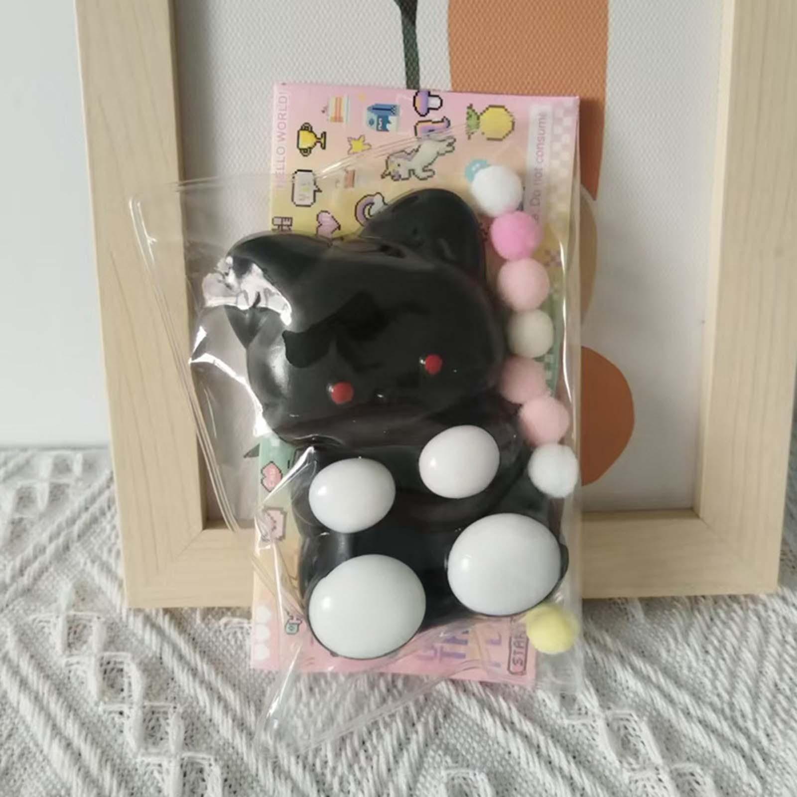 

Кошачьи щипки забавны, чтобы выплеснуть стресс и милые игрушки для домашних животных One Size чёрный